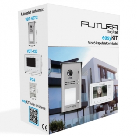 Futura Easy kit PC4 Videó kaputelefon